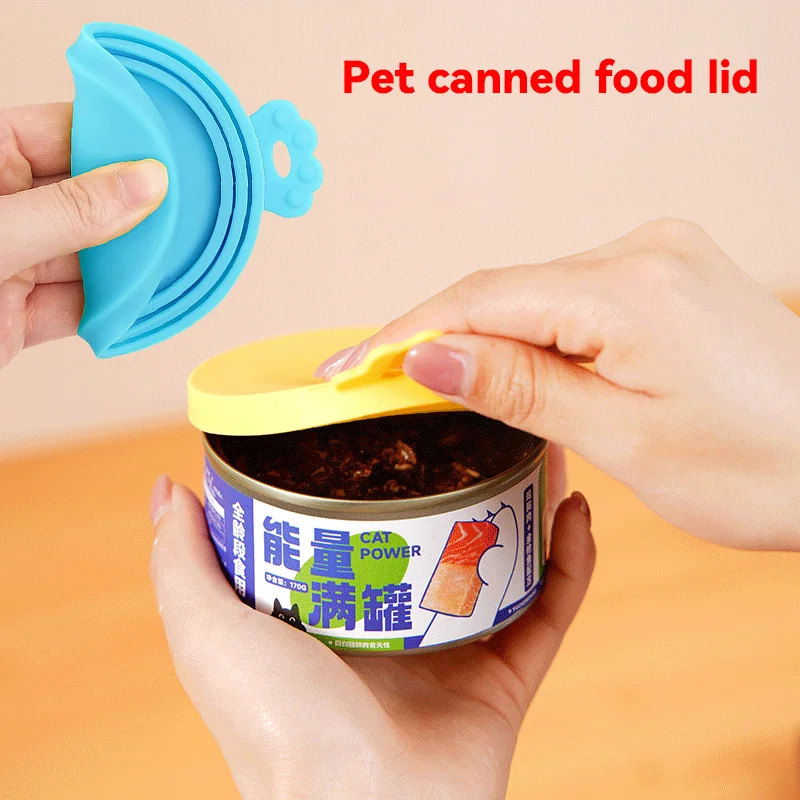 

1 Reusable Silicone Pet Can Lid Bpa Free, Suitable For Most Sized Dog And Cat Cans - Keeps Food Fresh Prevents Bacterial Odors