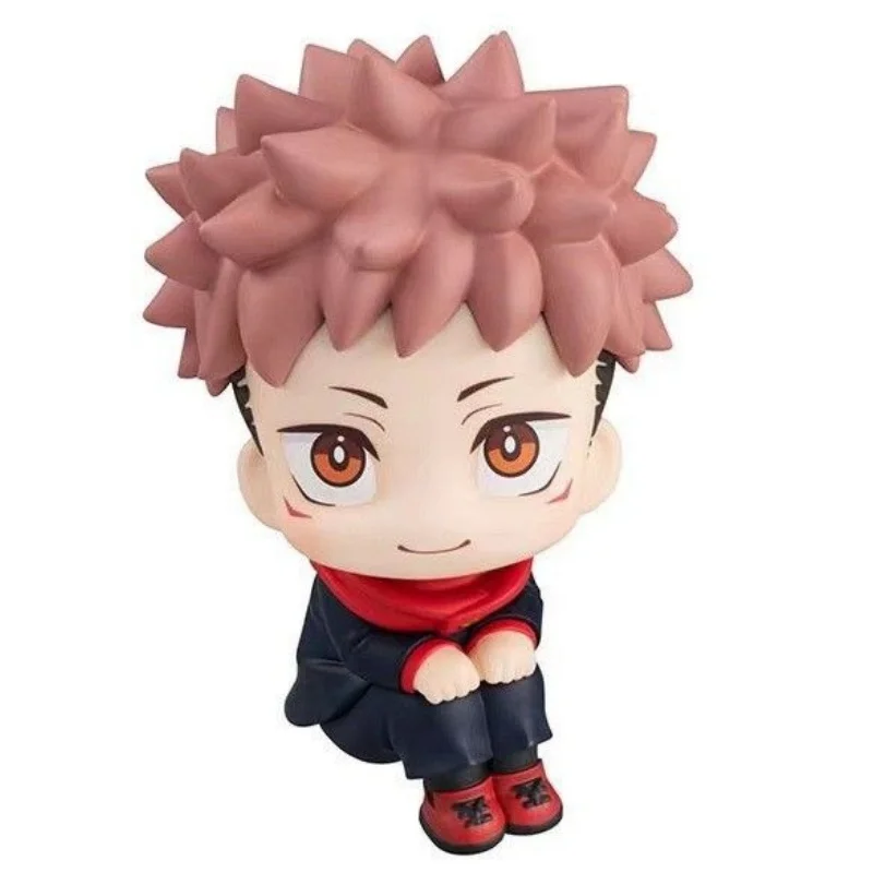 10cm Anime Jujutsu Kaisen Figure Manga Doll Cute Ryomen Sukuna Action Figure Sitting Figurine Gk Pvc Collector Toys Holiday Gift