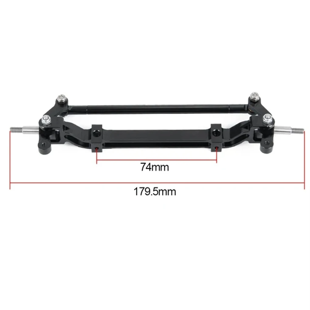 Metal Unpowered Front Axle for Tamiya LMT 4WD 1/14 RC Truck Tipper SCANIA 770S 56368 VOLVO ACTROS BENZ MAN LESU Parts