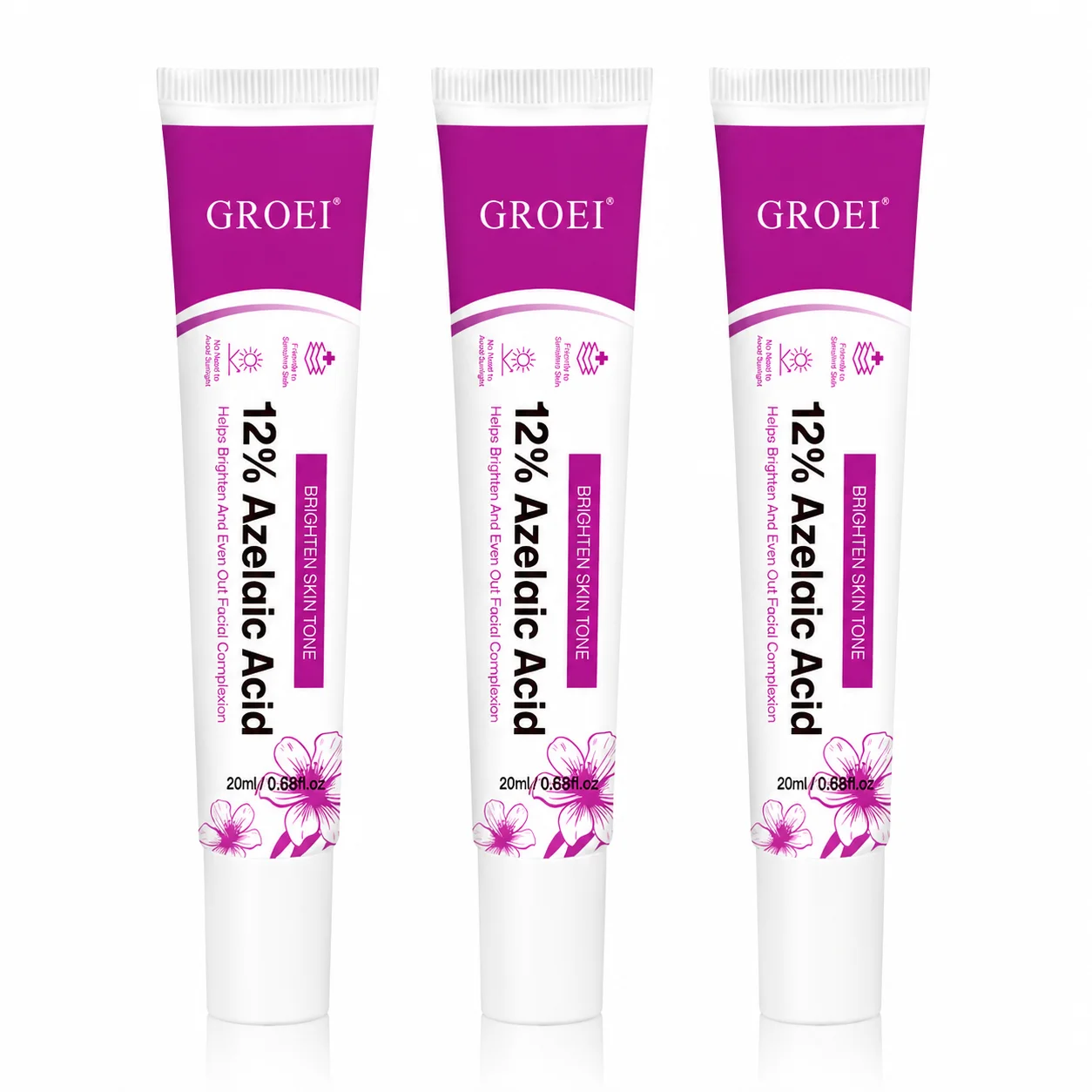 12% Azelainsäure-Serum-Creme für die Gesichtspflege, aufhellend, feuchtigkeitsspendend, ölregulierend, mit Niacinamid und Panthenol, für die tägliche Schönheitsroutine