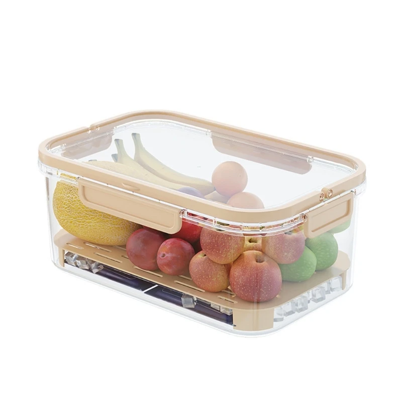 Lunch Box Crisper Container Lagerung Box mit Deckel Lebensmittel Konservierung Container Dropshipping