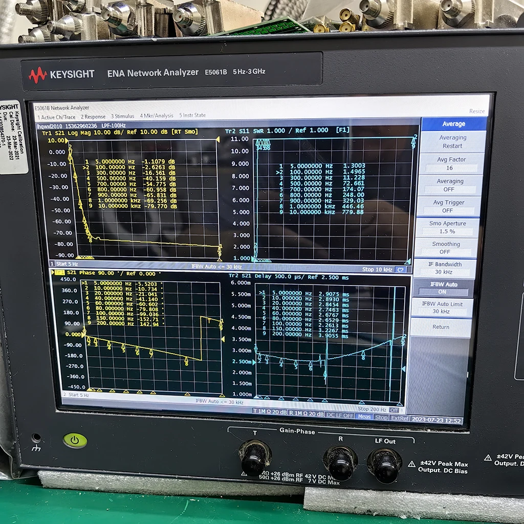 ตัวกรอง LC LOW/high pF LPF หรือ HPF ตัวเลือก1-4Hz 10/50/100Hz 10-90Hz SMA ตัวผู้/FEMALE/BNC ตัวกรองไฟตัวเชื่อมต่อตัวเมีย