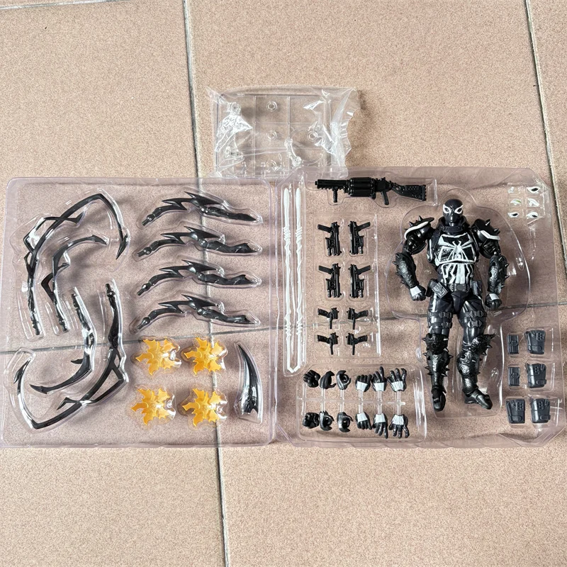 SHFiguarts Venom Red Venom Carnage Actionfigur SHF Venom 3 Let There Be Carnage Anime Figur Sammlermodell Spielzeug Geschenke – Detail 18