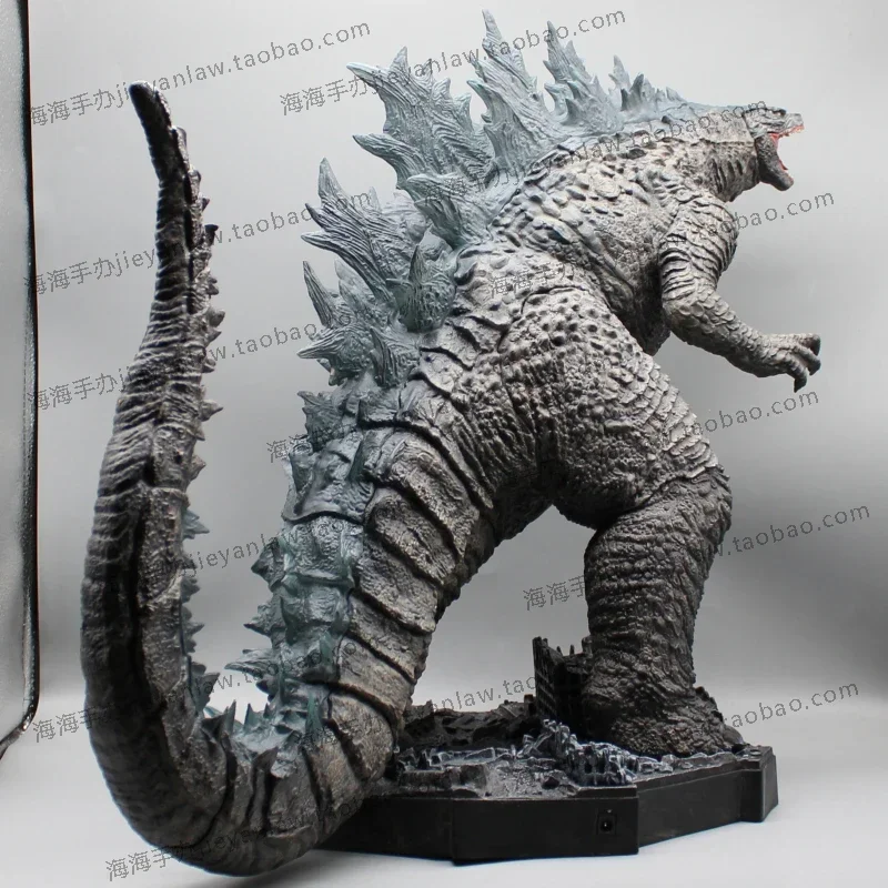 50cm Movie Godzilla Figure King Kong Vs Godzilla Action Figures Heat Ray Light Giant Monster Gojira Statue Pvc Anime Model Gifts