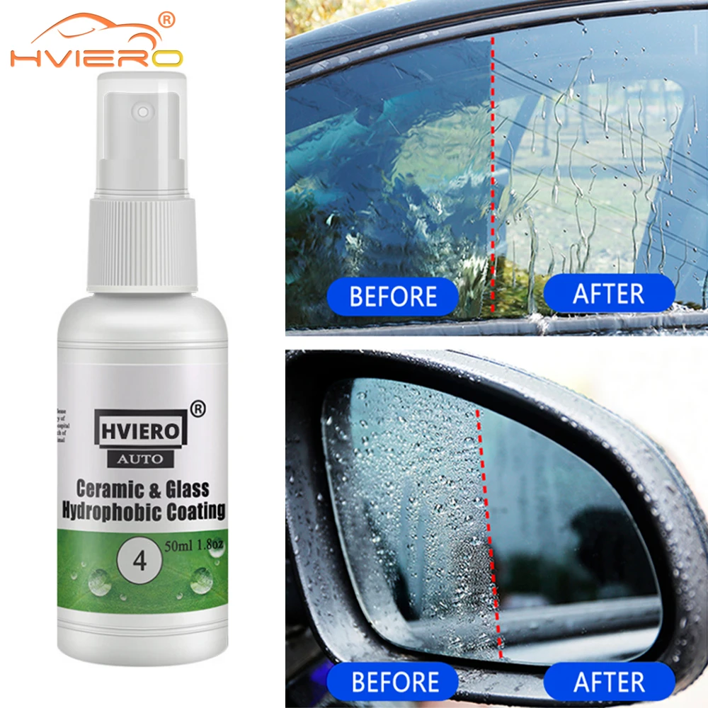 

Care Ceramic Glass Nano Hydrophobic Coating Anti-rain 20ml-100ml Windshield Rainproof Agent Spray Car Remover Polish Accessories