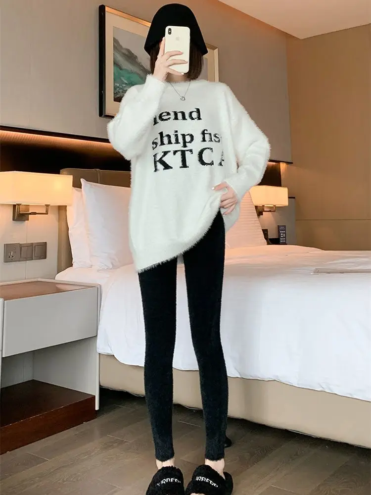 กางเกงเลกกิ้งยกกระชับสะโพกสำหรับผู้หญิง ป้องกันความหนาว สวมใส่สบาย เอวสูง แฟชั่นเรียบง่าย สไตล์เปลือย สำหรับวิ่ง ออกกำลังกาย ปั่นจักรยาน ฤดูร้อน