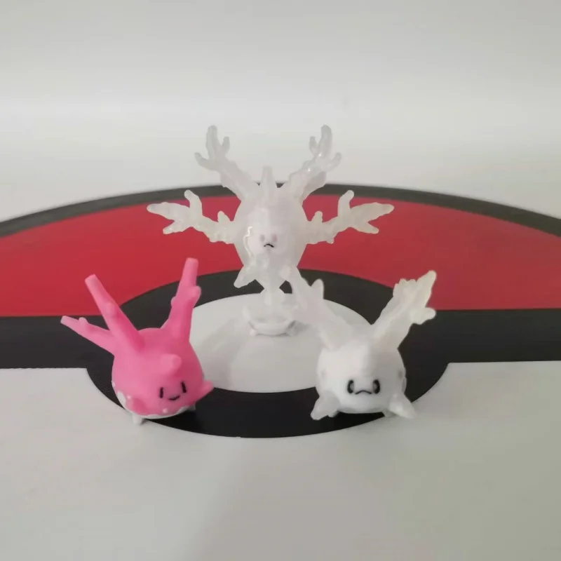 Anime Corsola Cursola Electrode World 1:20 Actionfigur Niedliche Puppe 3D-Druck Kawaii Charakter Desktop-Modell Kinder Geburtstagsgeschenk