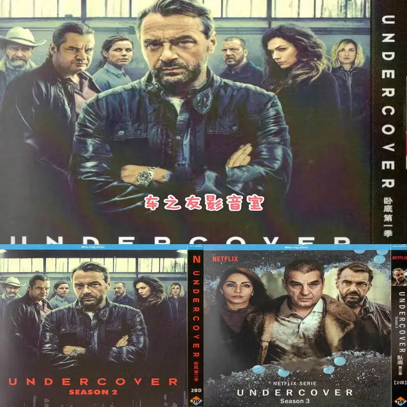 

Blu-ray Disc Set for Seasons 1-3 with Chinese English Traditional Chinese and Japanese Subtitles 1080p HD Boxed Set 6 Discs