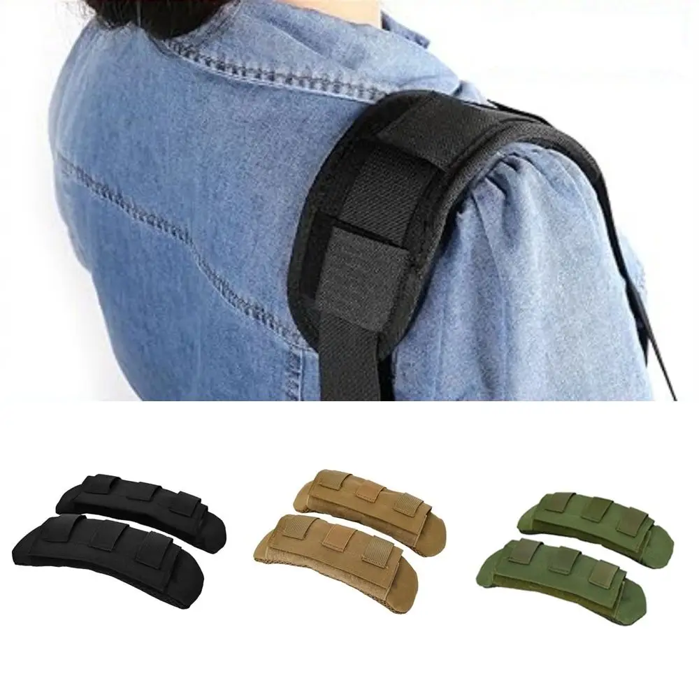 

2Pcs Breathable Backpack Shoulder Strap Pad Non-slip Removable Shoulder Pad Cushioning Multifunctional Shoulder Liner Outdoor