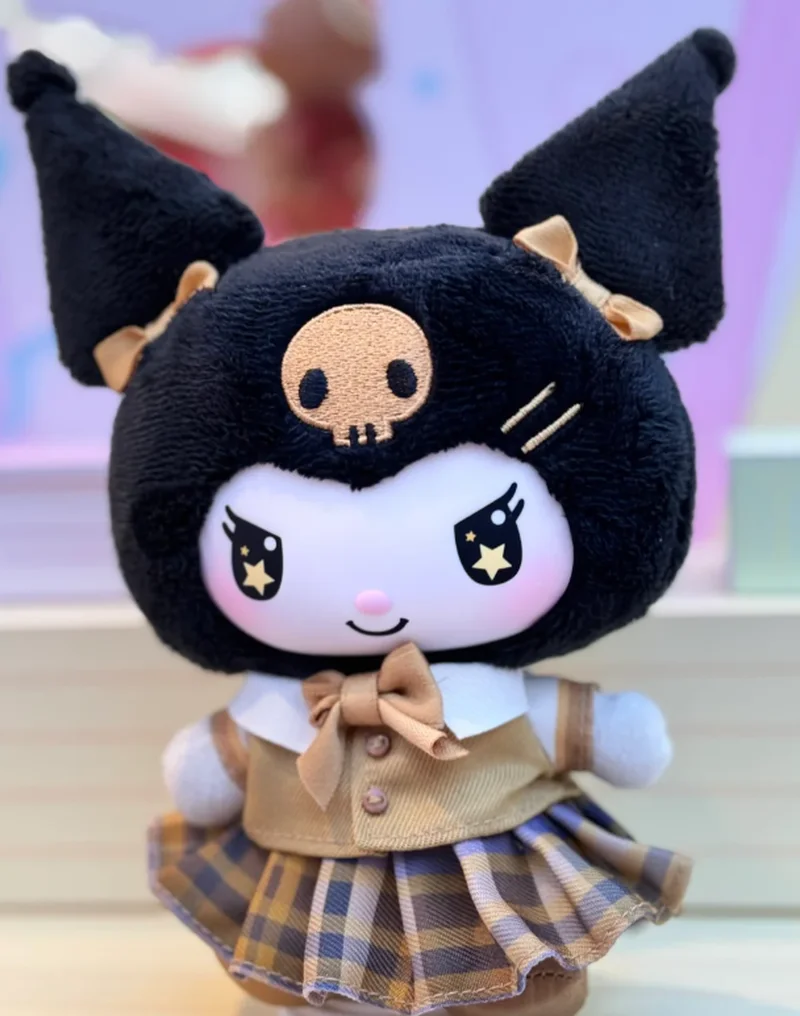 

Sanrio Kuromi School Diary Series Blind Box Hanging Figure Kawaii Collectible Doll Desktop Decoration Gift For Girl