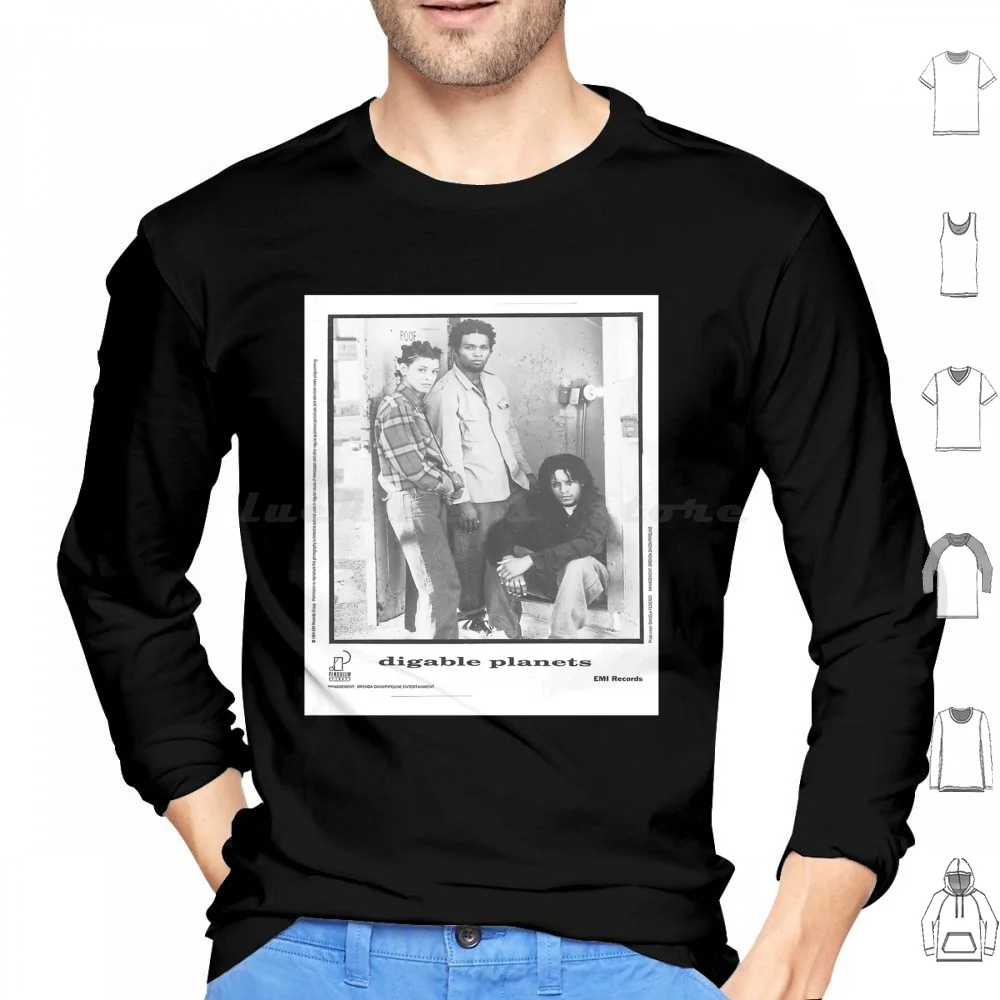 

Digable Planets Hoodie cotton Long Sleeve A Tribe Called Quest Tribe Called Quest Rap Tribe Atcq Hip Hop Music Quest