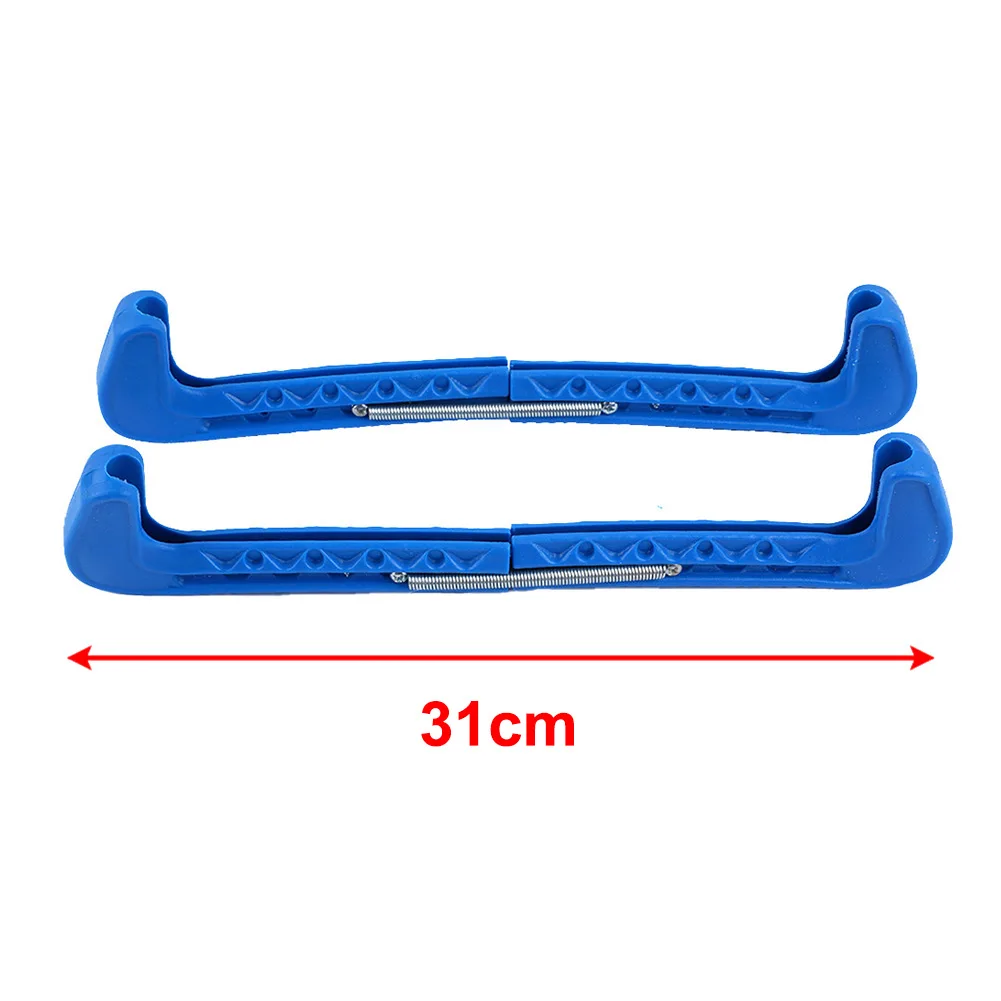 New Practical Skates Cover Ice Skate 1 Pair Ice Skate Guards Plastic Skating Accessories Winter Sports Equipment