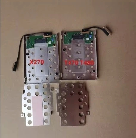 NVME M.2 PCIe SSD to 2.5 Inch Hard Drive Caddy Bracket Tray with SATA HDD Cable For Lenovo ThinkPad T470 T480 1AX994