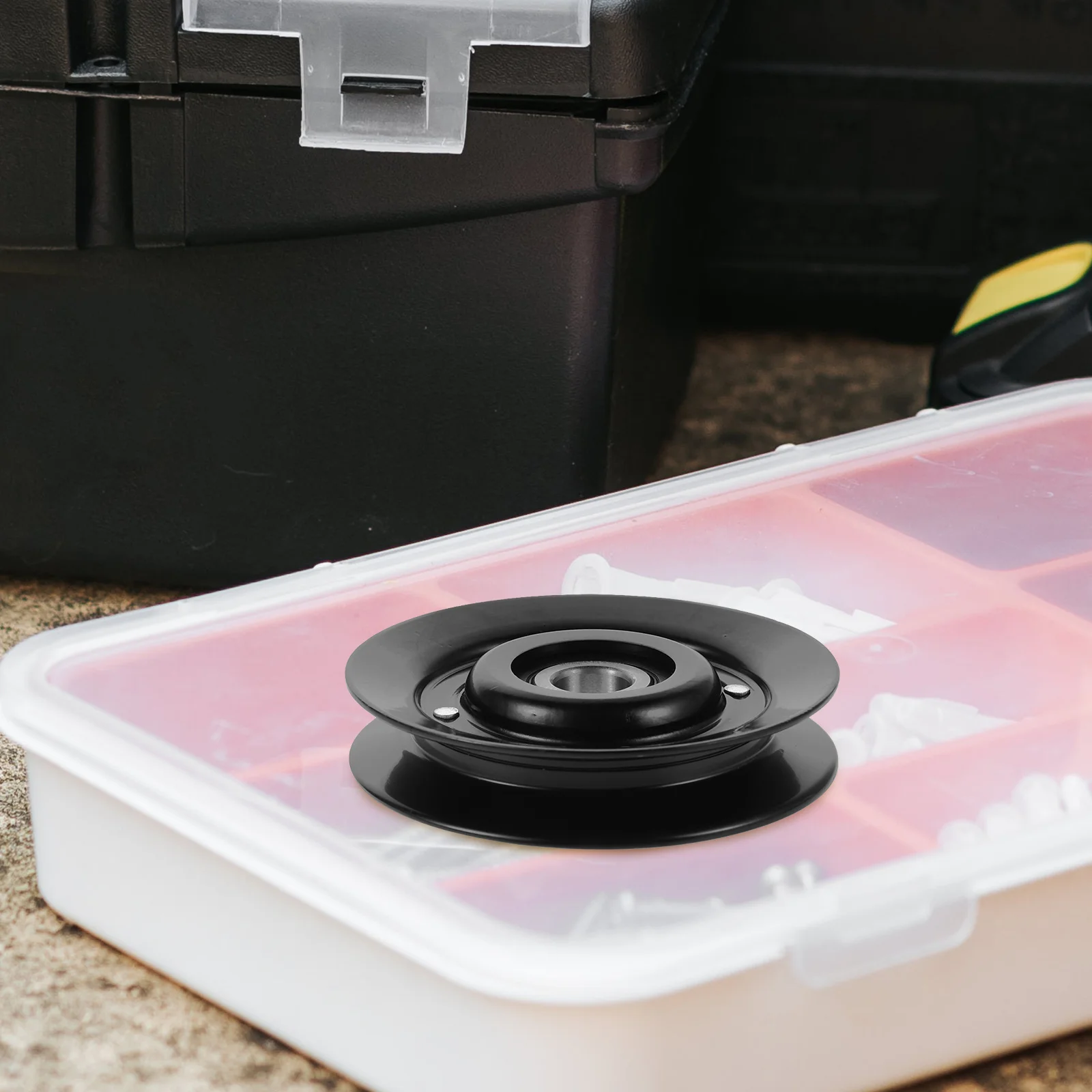 

Universal Car Air Conditioner Tension Wheel Assembly Durable Metal Pulley Easy Install Efficient Quiet Operation Various Models