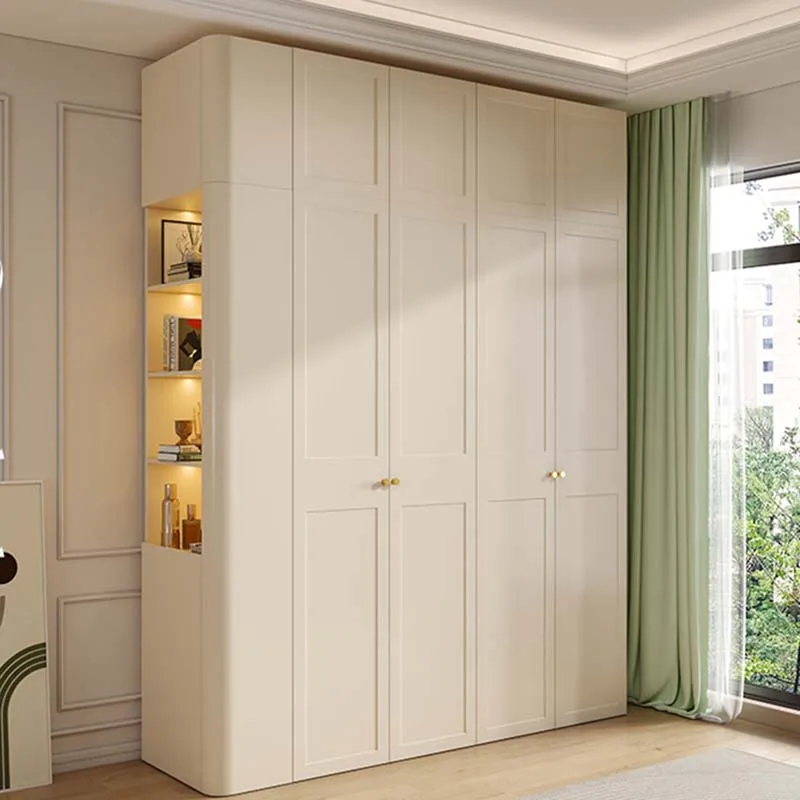 Aesthetic Space Saving Wardrobe Bedroom White Organizer Hotel Closet Armable Storage Wooden Ropero Plegables Bedroom Furniture