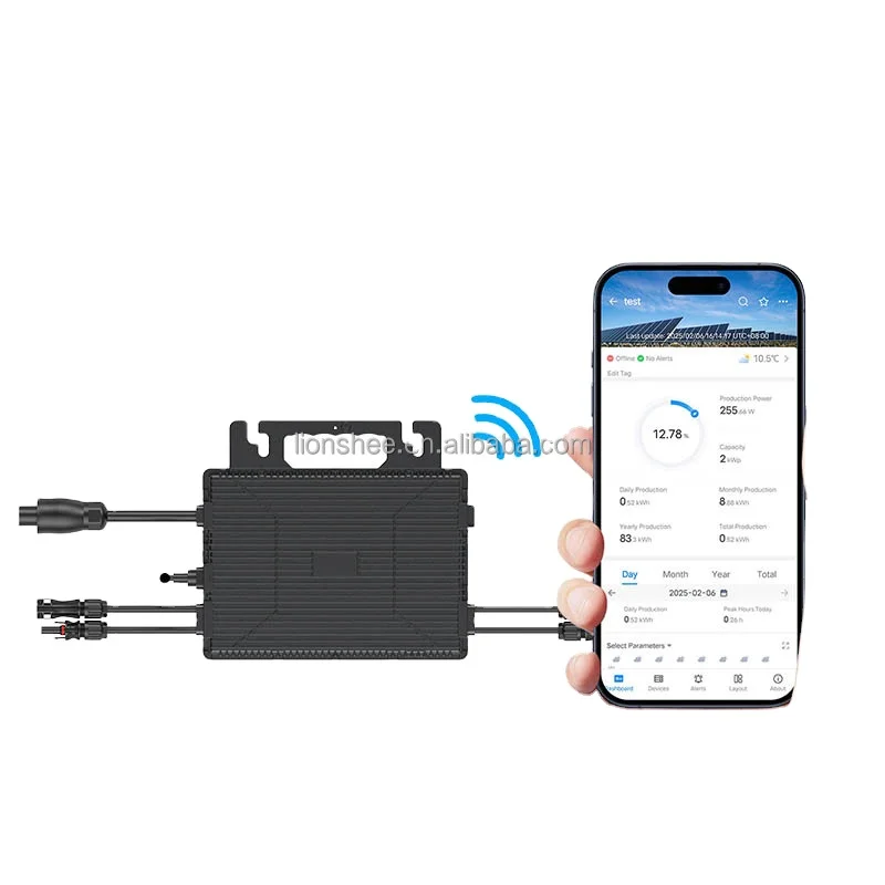 EU Stock 800W Smart Grid Tie Solar Micro Inverter WiFi Communication MPPT Tracking Waterproof Plug And Play