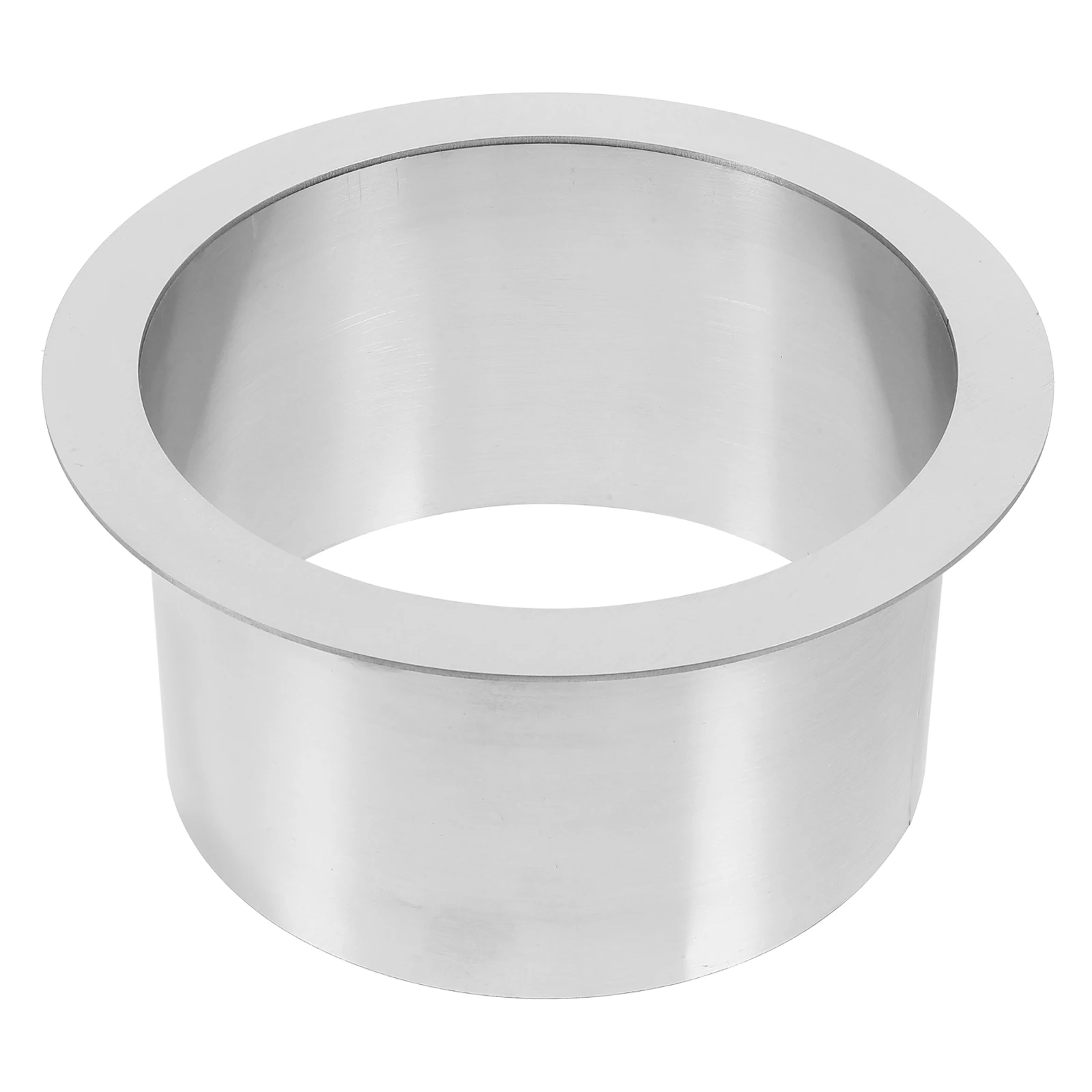 

Stainless Steel Garbage Trough Trash Chute Corrosion Resistant Countertop Grommet for Kitchen Office Round Metal Waste