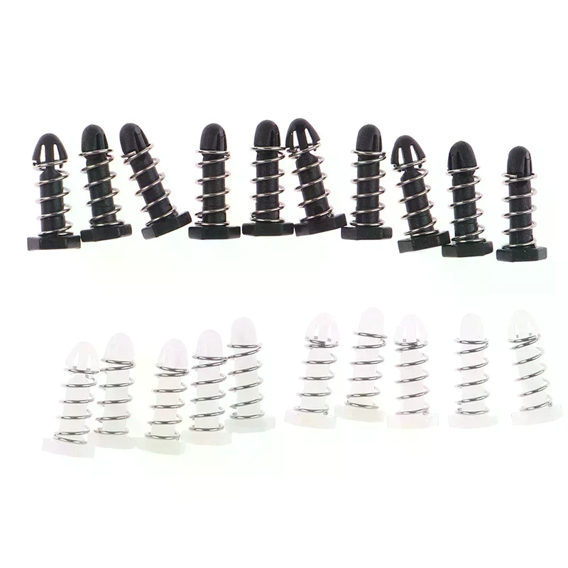 

10pcs 14mm Plastic Nail Cooling Fan Spring Nails Heat Sink Clips