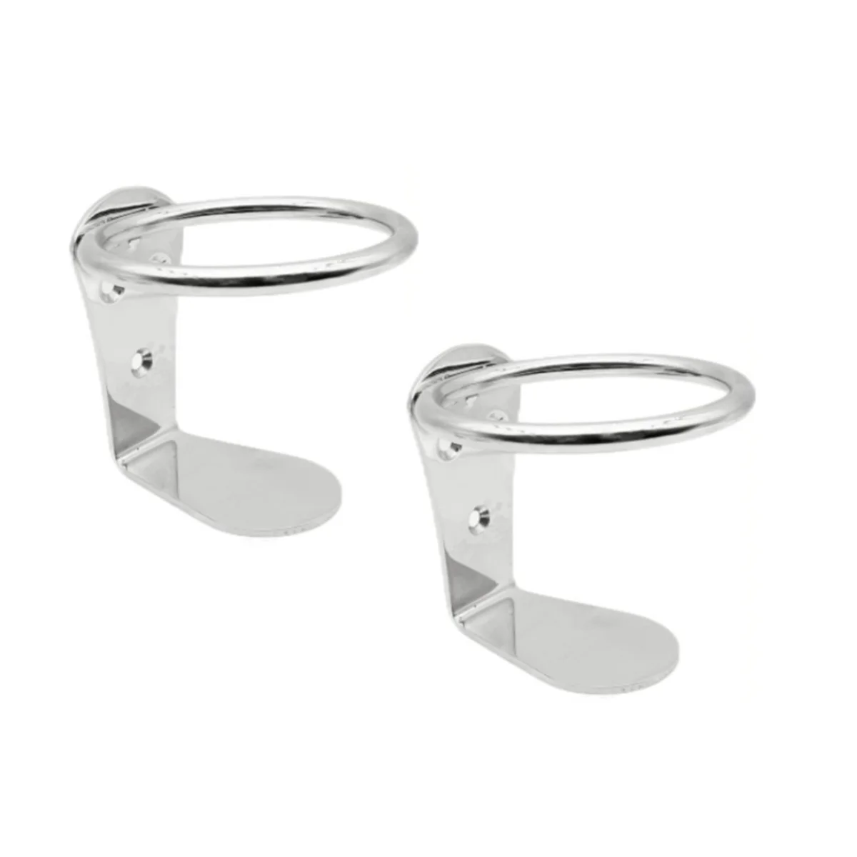 2PCS Boat RV Ring Cup Drink Holder 316 Stainless Steel Universal Drinks Holders for Car Marine Boat Accessory Cup Holder