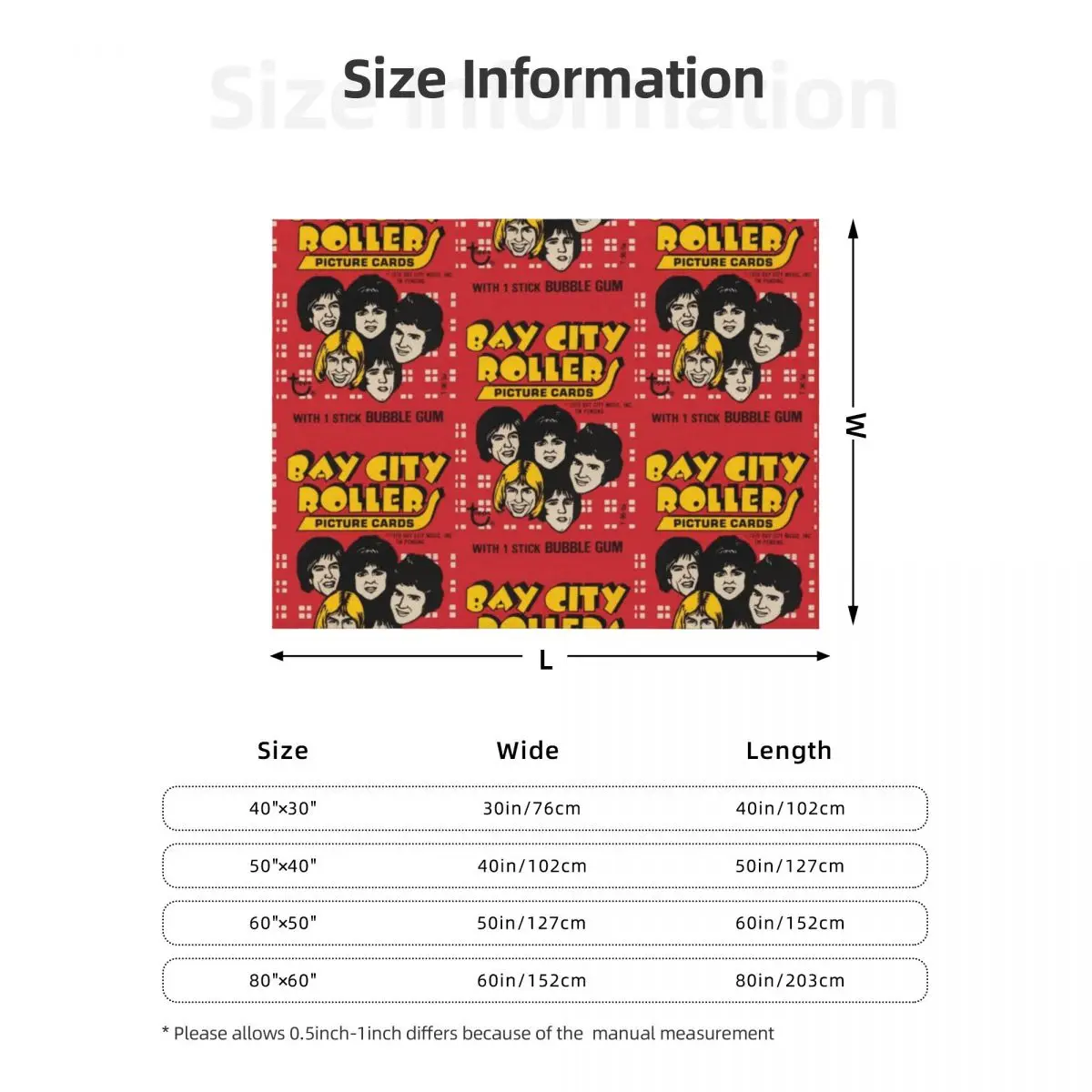 Bay City Rollers - S-A-T-U-R-D-A-Y NIGHT! ! رمي بطانية الأزياء الأرائك تأثيري أنيمي البطانيات للأرائك السرير منقوشة البطانيات #6