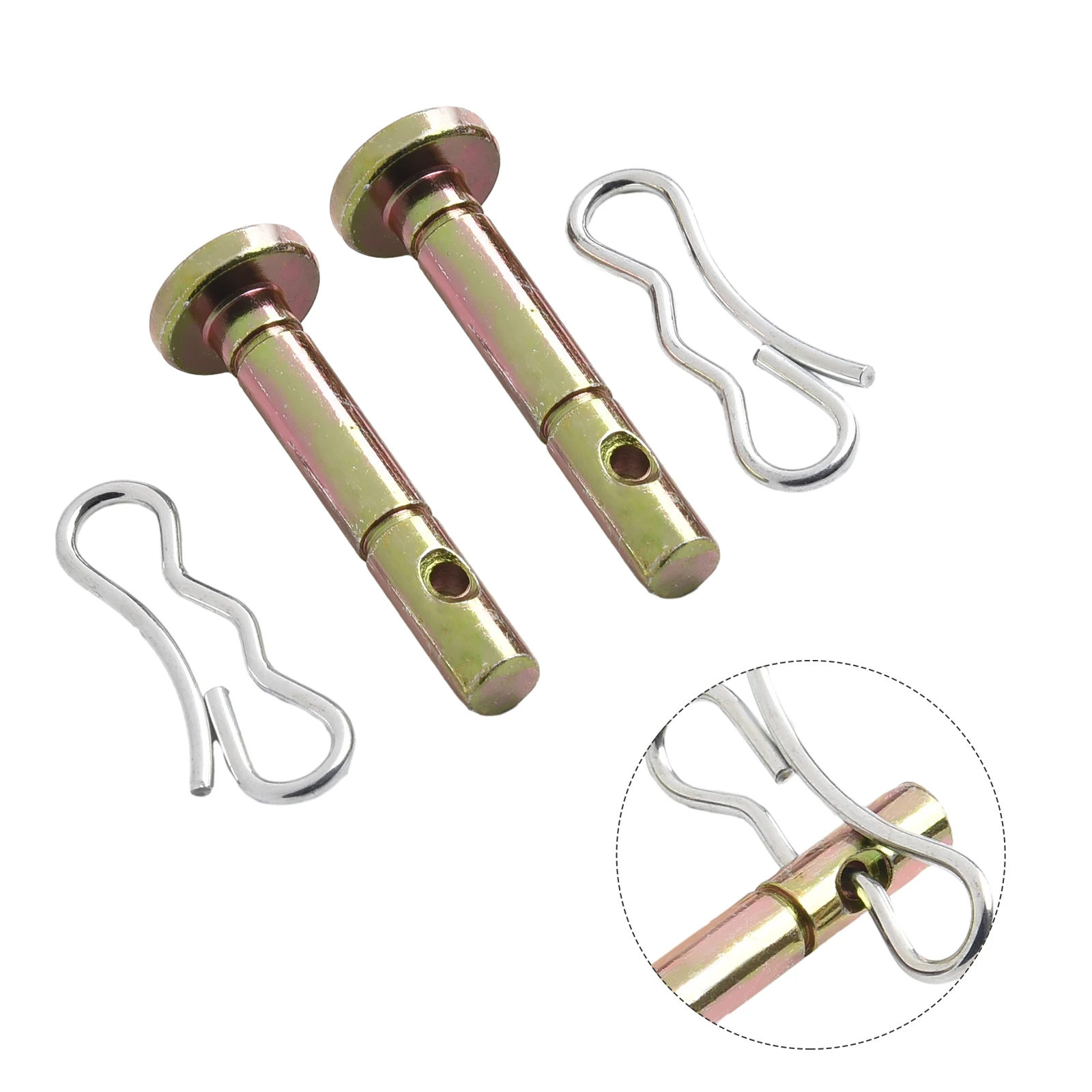 Cotter and Shear Pin Set Designed for CADET For Craftsman Snowblower Models 73804124A Made from Metal Material