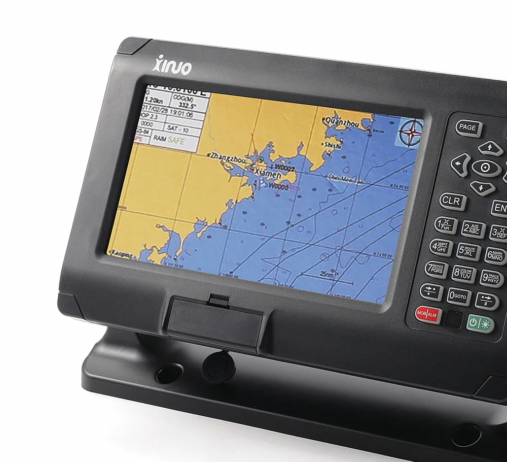XINUO XF-808B 8'' GNSS Nautical GPS Chart Plotter Class B AIS Transponder Combo Marine Electronics Navigation Communication