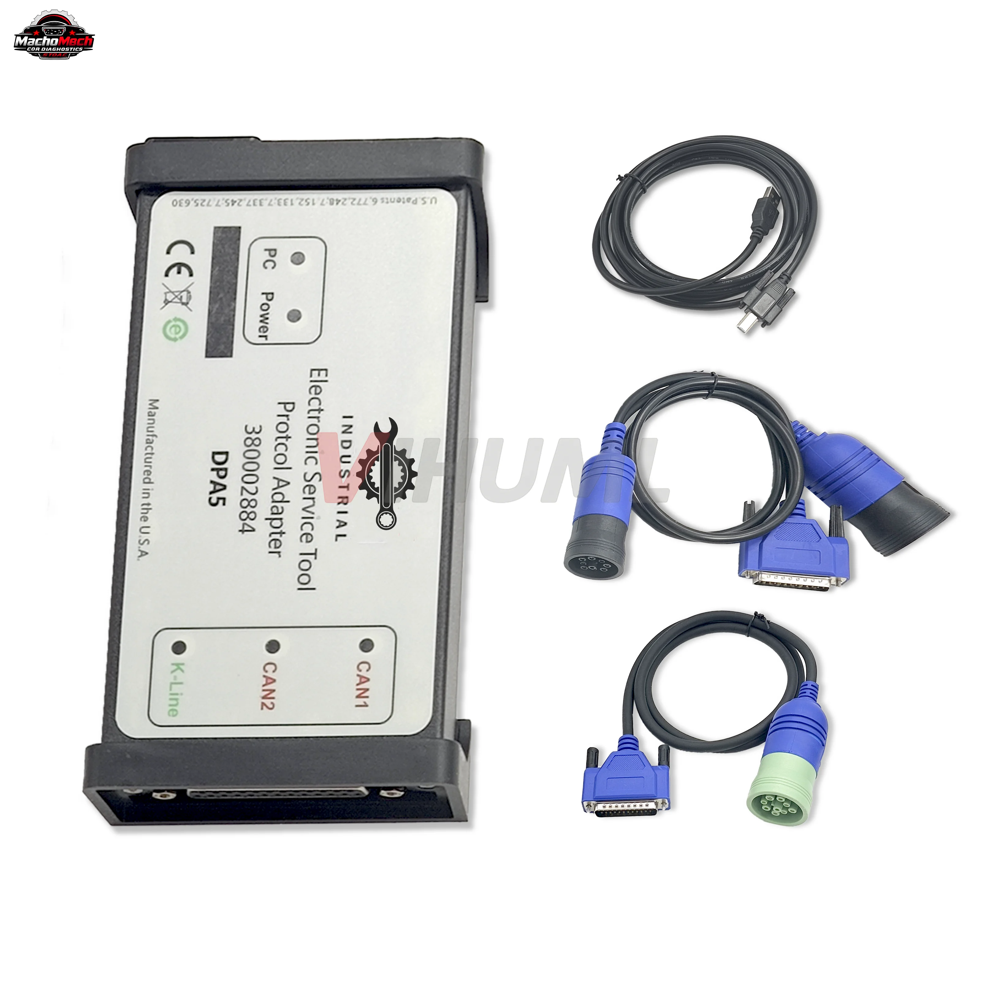 For  CNH DPA5 Diagnostic Kit V9.11 CNH EST Electronic Service Tool  Tractor Excavator Wheel Loader Scanner