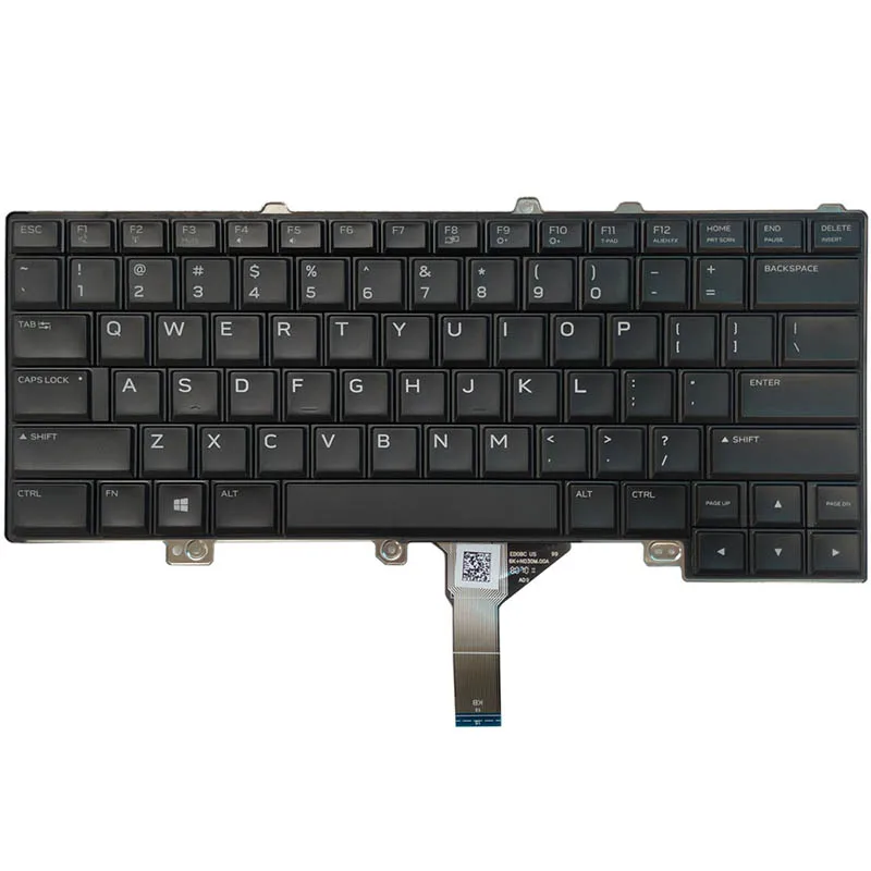 Pop US keyboard for DELL Alienware 15R3 15 R4 13 R3 laptop Keyboard with Backlit 0D69R2 PK1326S1C02