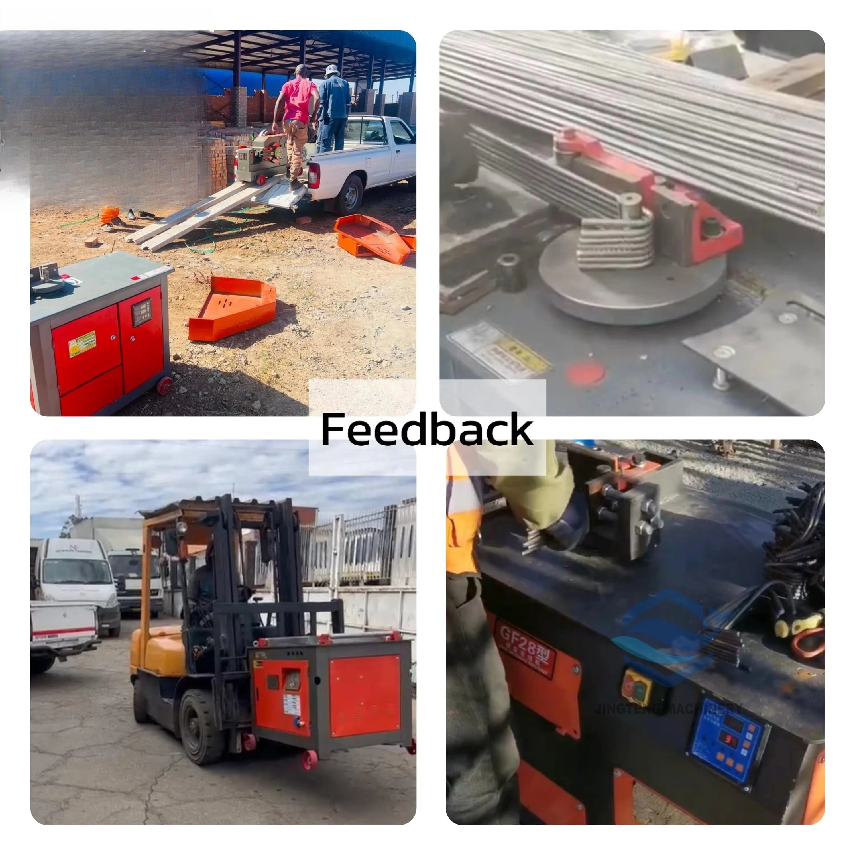 Right angle steel hoop bar bending machine numerical control steel stirrup bar bending machine