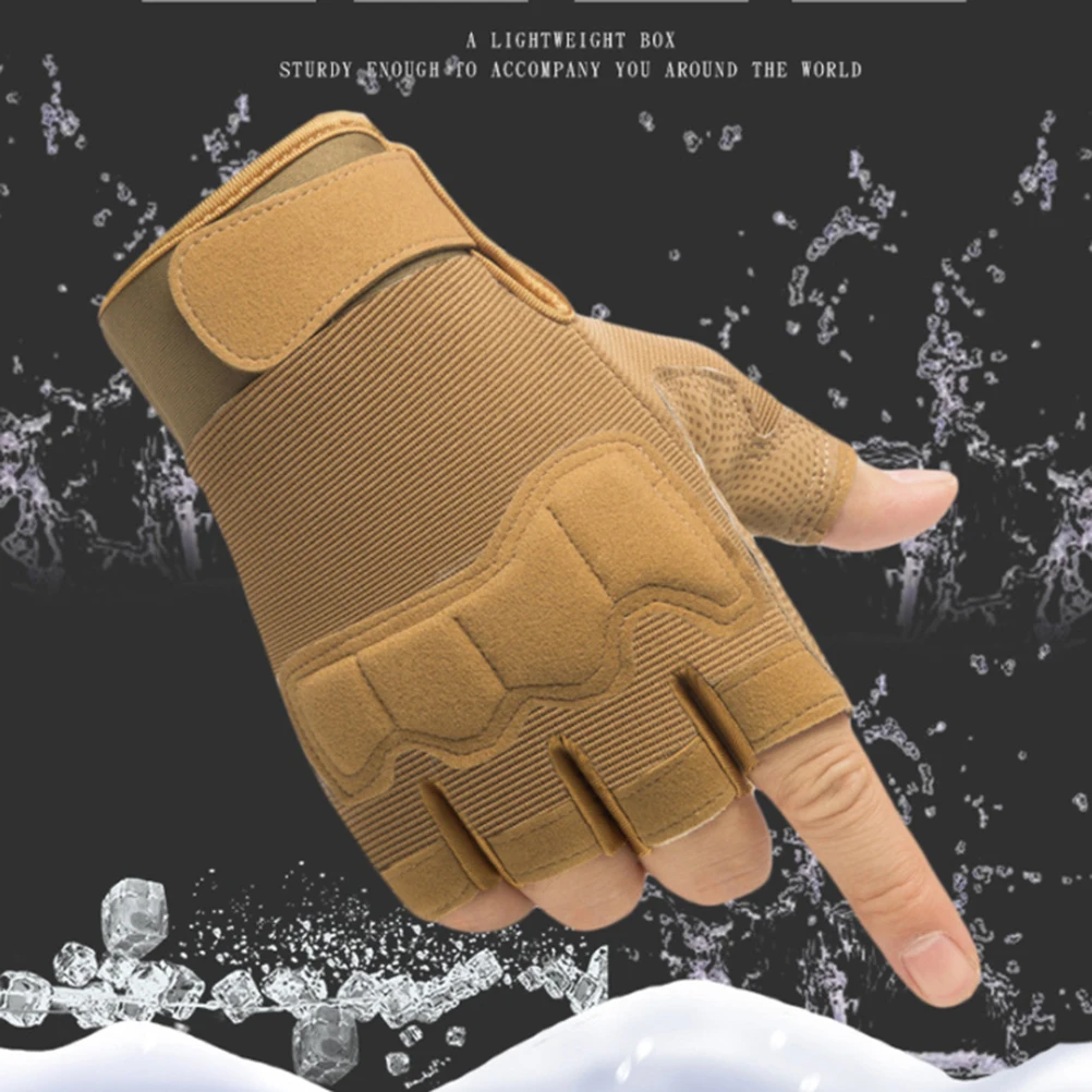 

Cut Resistant Gloves Sport Men Bicycle Riding Bike for Cycling Working Out Non-slip