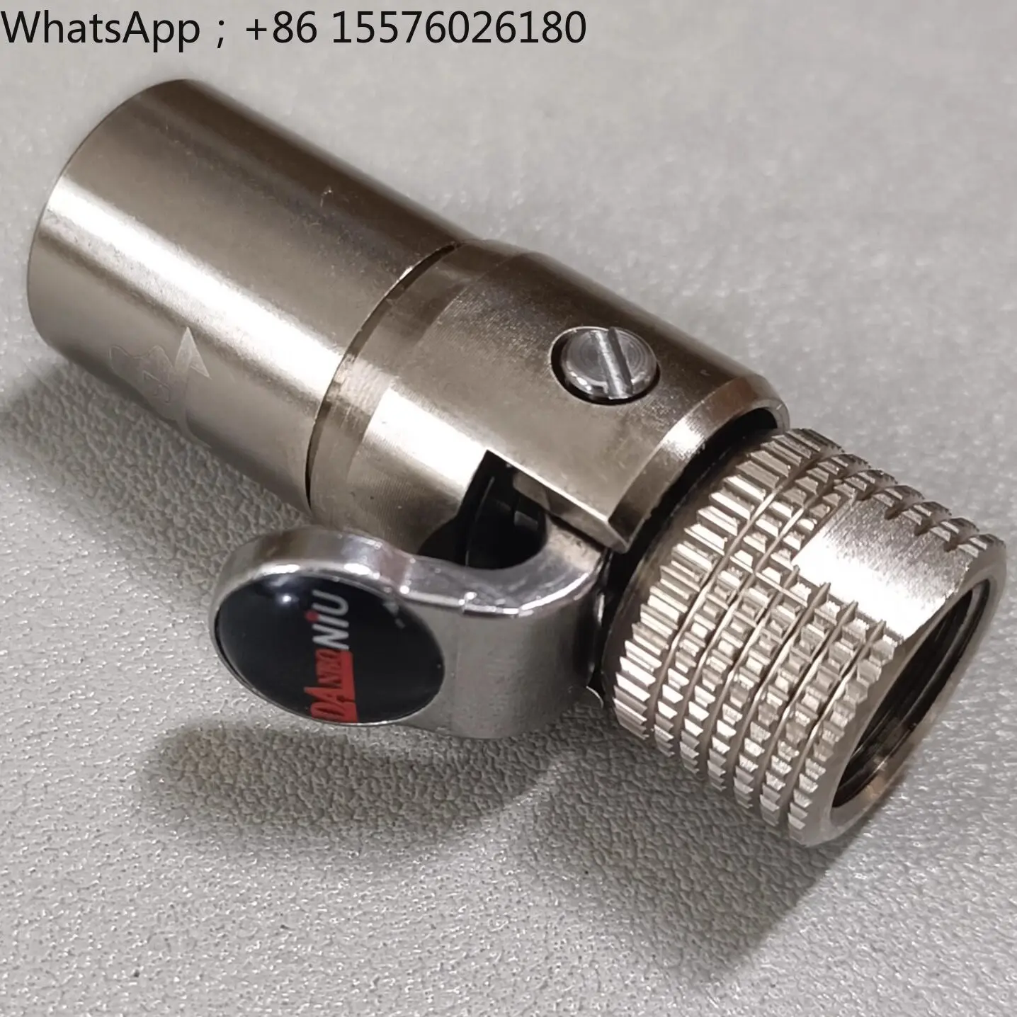 304 Stainless Steel Patent Self-locking Inflatable Nozzle, No Air Leakage When Pulled Wildly
