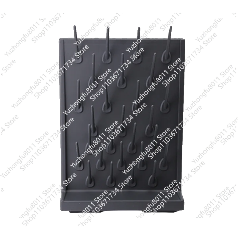 High-density PP Drip Rack Laboratory 27 Rods 52 Rods Beaker Holder Special Utensils for Analysis Cold Drying