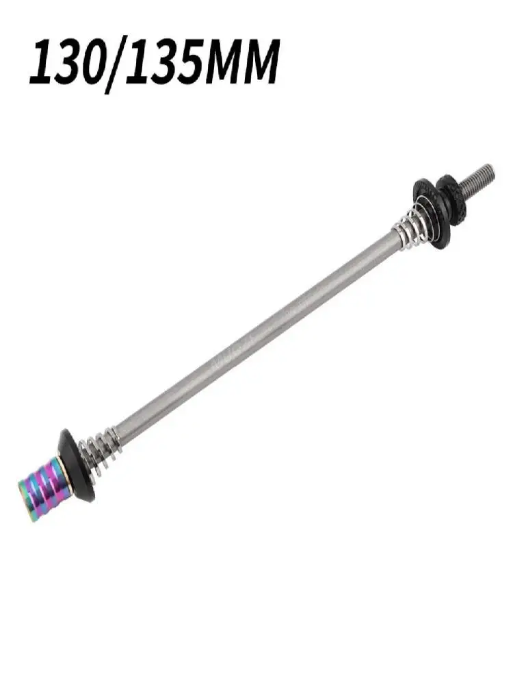 AliExpress 74mm/85mm/100mm Quick Release Skewers Ultralight 130-135mm Bicycle Quick Release Lever Anti-Theft MUQZI Bicycle Steel Skewers