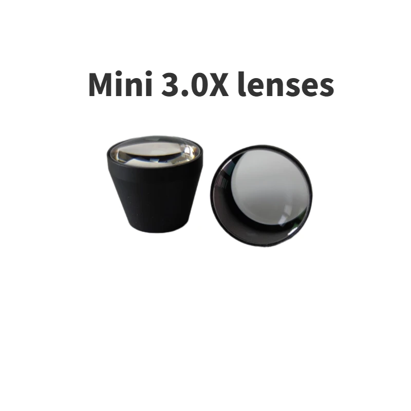 Imagem -03 - Burite Novo Mini Tamanho Ttl Lupas Lentes em Pares 2.5x 3.0x 3.5x Ttl Através da Lente Lente Usada para Fazer Ttl Lupas Dentárias