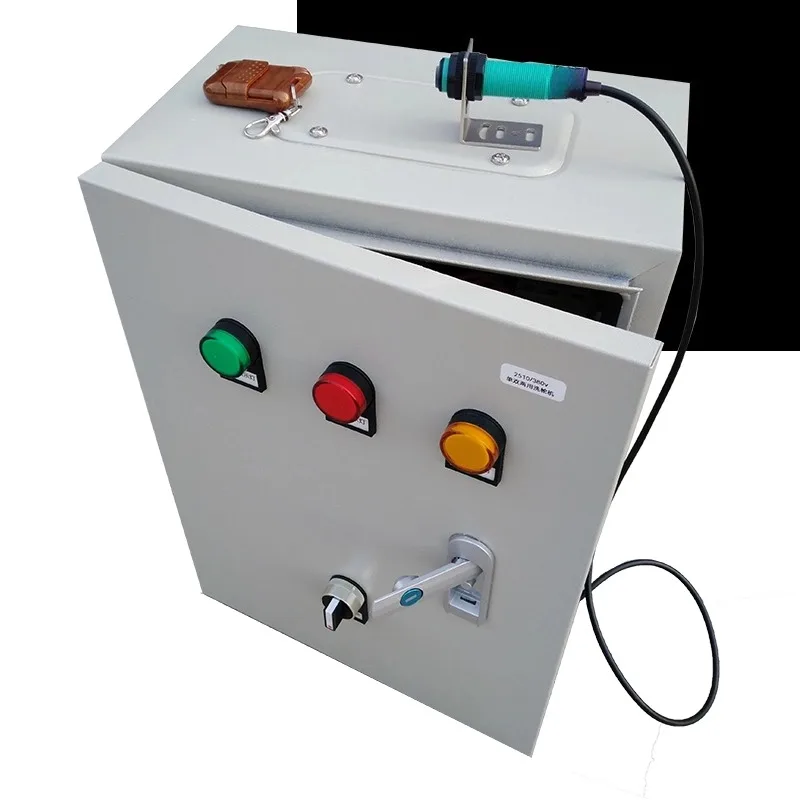 Auto Manual Dual Way Water Pump Controller Box Remote Induction Spray Disinfection Control For Construction Wheel Washing