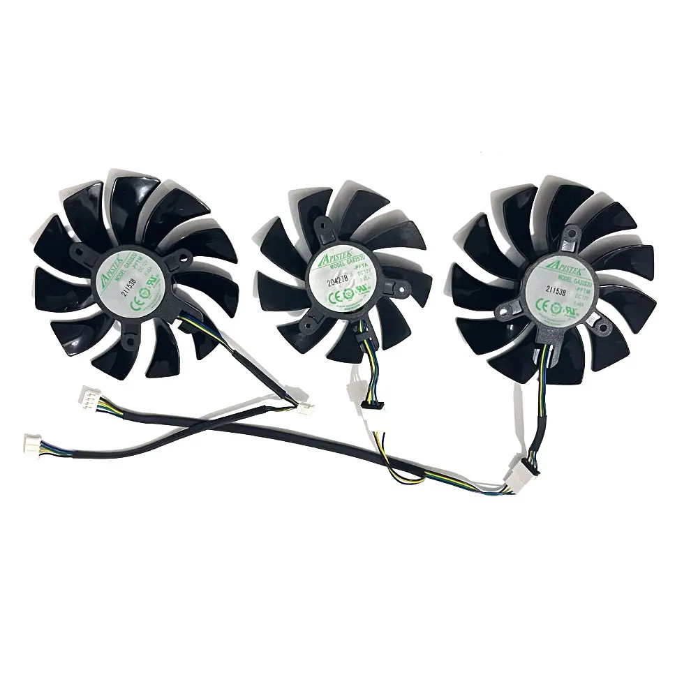 NEW GA92S2U 87MM 75MM 0.46A Video card cooling fan,For ZOTAC RTX 3060 3060TI 3070 3070TI 3080 3080TI 3090 Apocalypse video card