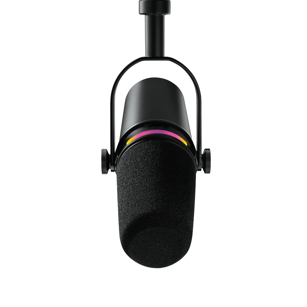 MV7+ Professional Dynamic Podcast Microphone with Voice Isolation Technology, USB-C/XLR Connectivity for Studio and Streaming
