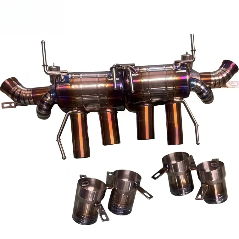 Performance Titanium Valvetronic Exhaust Catback System for Ferrari 812 Exhaust