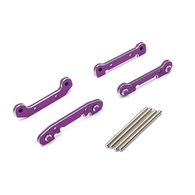 Soportes de brazo oscilante delantero y trasero de Metal para WLtoys, piezas de coche RC, 144001, 144002, 144010, 124016, 124017, 124018, 124019