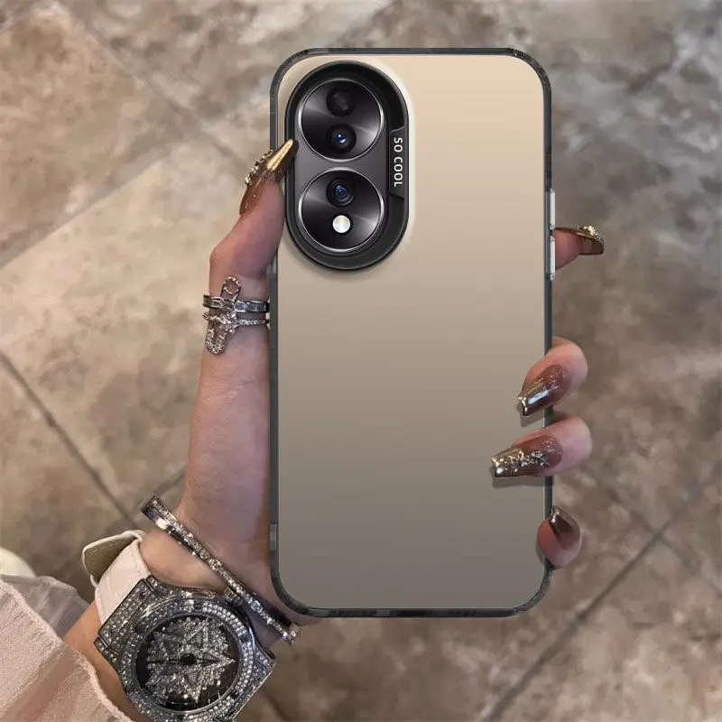 IMD غطاء واقٍ مزخرف لهاتف Honor 90 5G سليم مضاد للخدش ثلاثية الأبعاد تصميم تجريدي مقاوم للصدمات حافظة هاتف أندرويد واقية