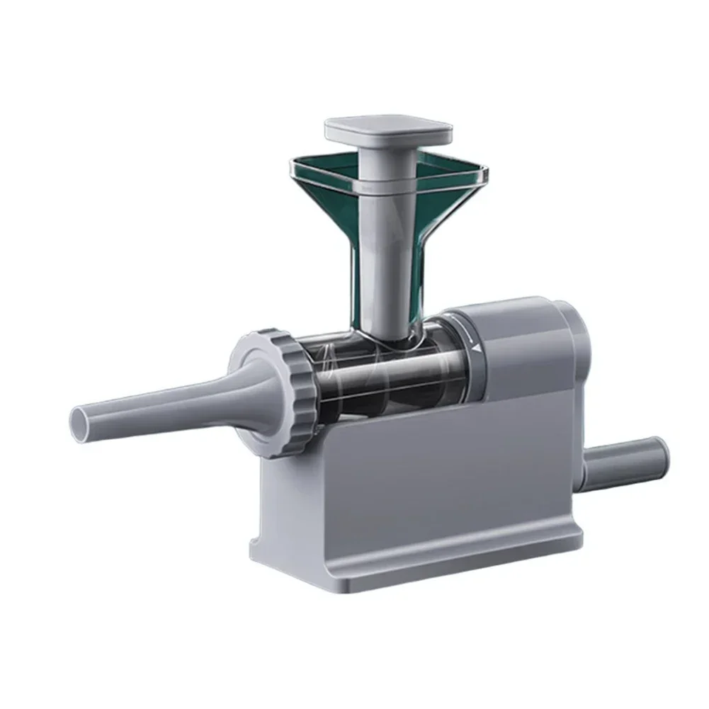 

Rotary Meat Stuffer for Sausage Making Manual Household Use Enlarged Feed Opening Detachable Easy Clean Design