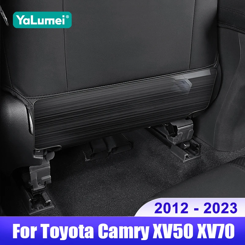 For Toyota Camry XV50 XV70 2012 - 2015 2016 2017 2018 2019 2020 2021 2022 2023 Car Seat Back Protection Plate Cover Accessories