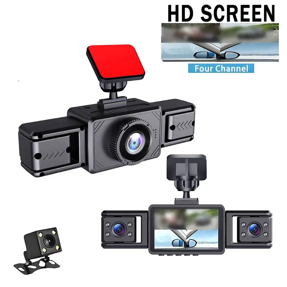 for dashcam with 360 Degree Coverage 1080P for video Quality Built in 2 Inch IPS Screen and Enhanced For Night Imaging