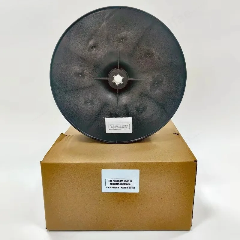 Metal Blower Fan T45, Part 70302201P, Dryer Replacement Impeller, Commercial Laundry Repair Spare Part for Clothes Dryer