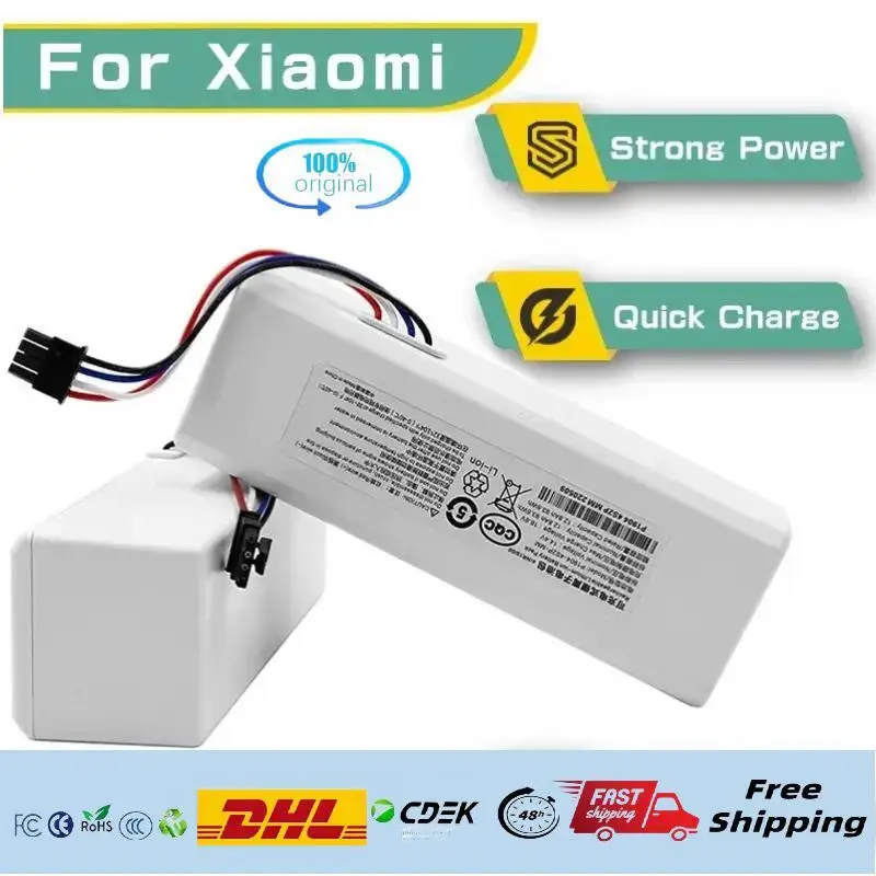 

Replacement P1904-4S1P-MM Lithium Ion Battery for Xiaomi Mijia 1C STYTJ01ZHM Robot Vacuum Mop Cleaner