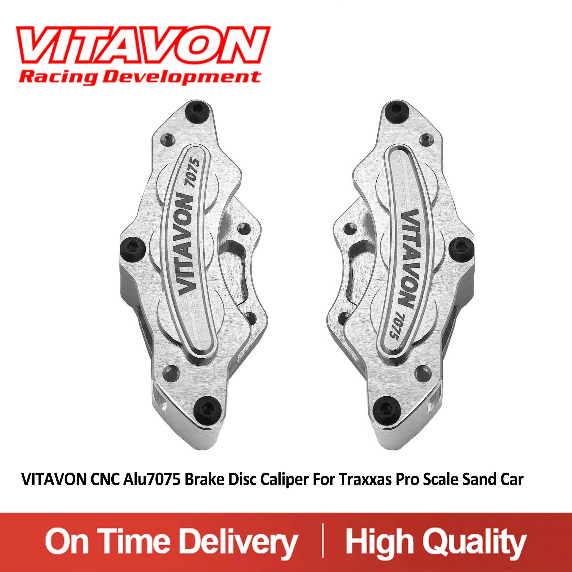 VITAVON CNC Alu7075 Brake Disc Caliper For Traxxas Pro Scale Sand Car 1/6 10951