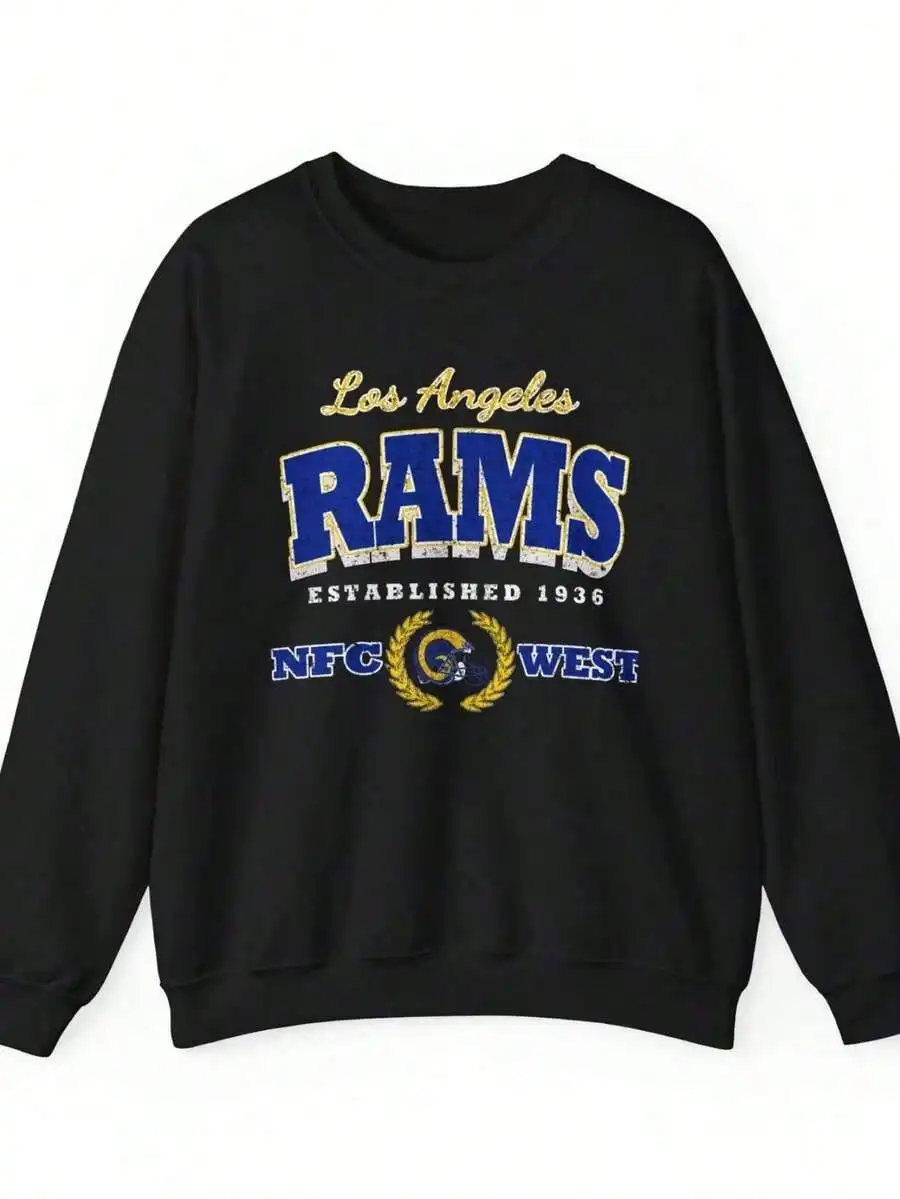 

Свитшот оверсайз в винтажном стиле с эффектом потертости и графическим принтом