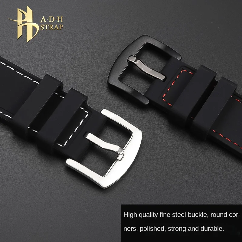 Correa de silicona para reloj Casio, correa de silicona elevada modificada para reloj Casio DW-5600, GW-M5610, AE-1200, AQ-S810, 16, 18mm, resistente al agua