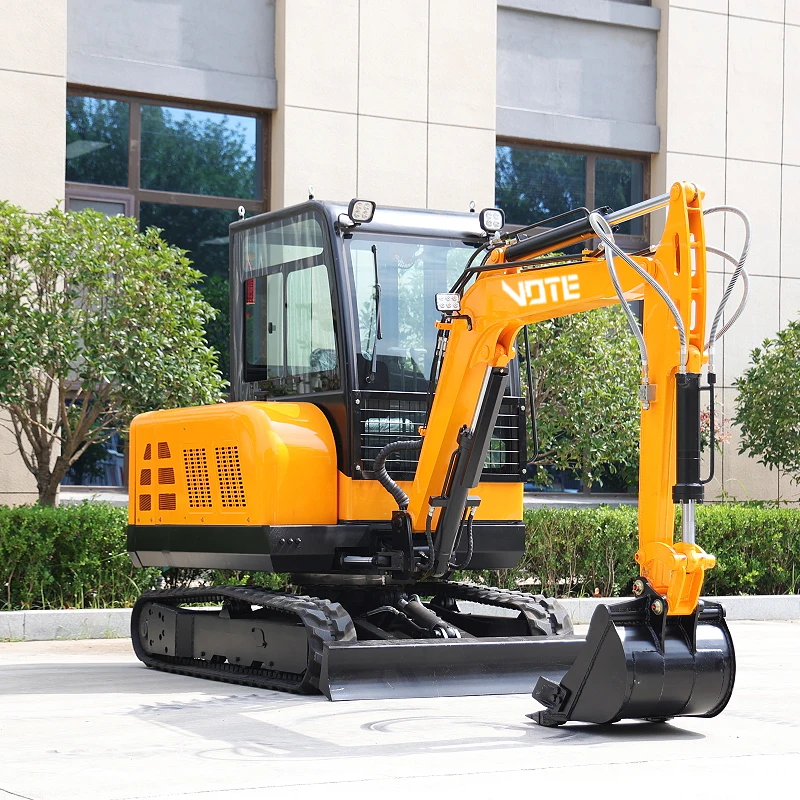 Low Price Earth-moving Machinery Small Bagger Customize Multifunctional New Crawler Mini Excavator High Efficiency Micro Digger