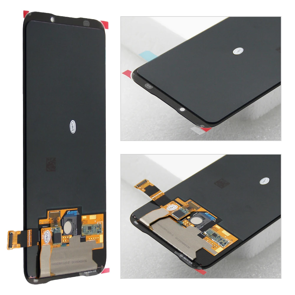 AMOLED For Xiaomi Black Shark 2 Pro LCD Display Touch Screen Digitizer Assembly DLT-A0 SKW-H0 SKW-A0 LCD Display Tested